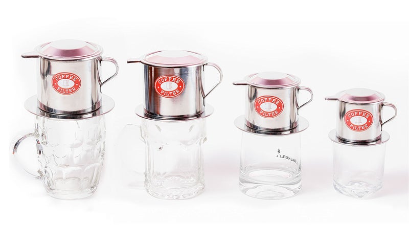 Thang Long Vietnamese Coffee Filter Press. Screw Down Insert. Dripper Mechanism. Made in Vietnam. Sizes S-XL in 1 or 2 Pack (1, Medium (8 oz)) - Image 5